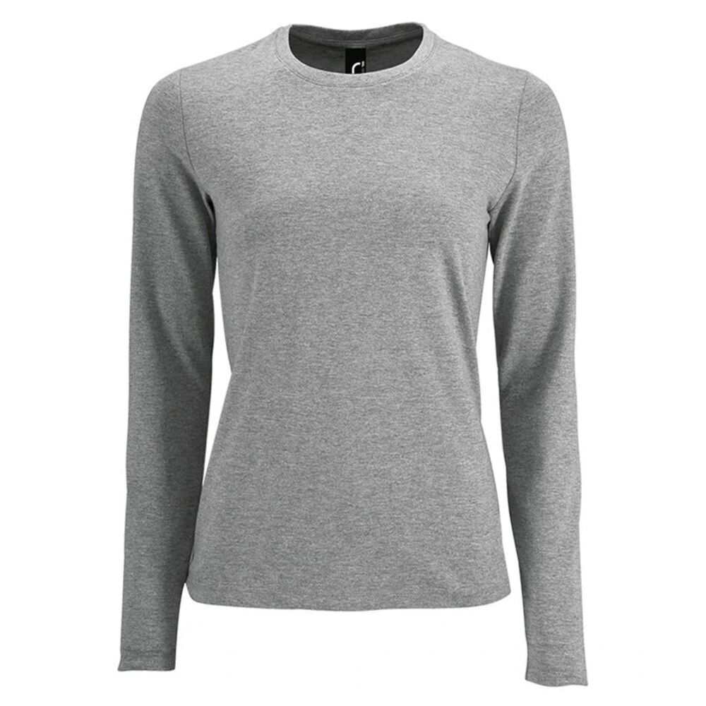 SOLS Womens/Ladies Imperial  / Grey Marl